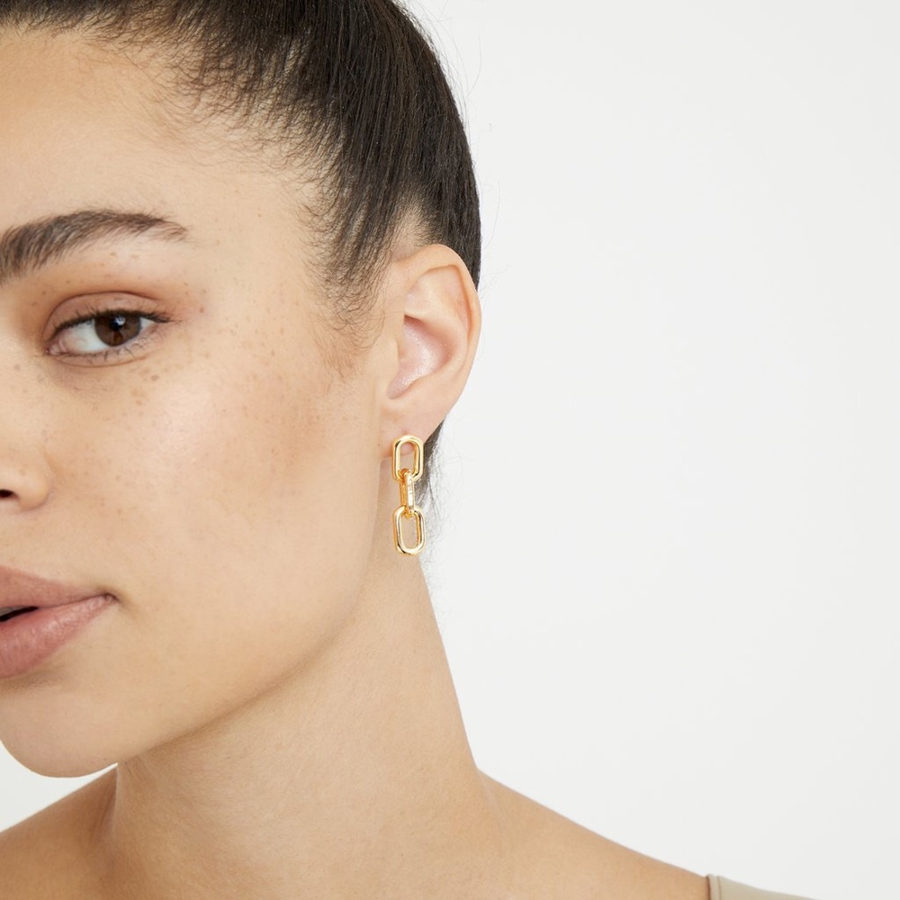 The M Jewelers “The Chain Link” Earrings